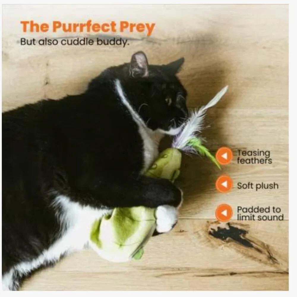 PET: Wiggle Worm Electronic Flopping Cat Toy